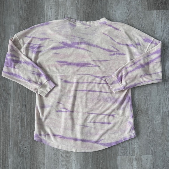 Victoria's Secret PINK Varsity Terry V Neck Sweatshirts - Picture 6 of 16